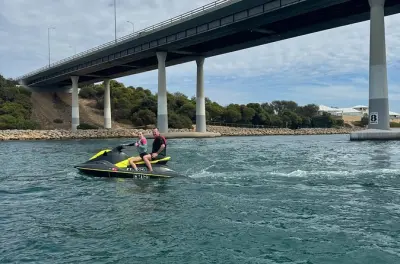 Mandurah Jet Ski Safari: Guided Estuary Ride, No License