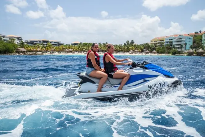 Jetski Adventure Piscadera: Open ocean thrills & mangrove escape