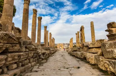 Private Halbtagestour von Totes Meer nach Jerash