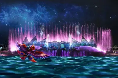 Billet Wings of Time à Sentosa : Spectacle nocturne laser et feu