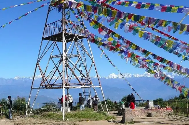 Caminhada de Kathmandu a Nagarkot e templo Changu Narayan