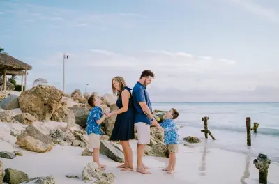 Session photo privée à Aruba : Photos naturelles de couple et famille