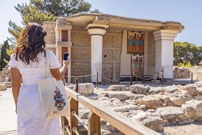 Palacio de Knossos y museo: Entradas electrónicas con audioguía