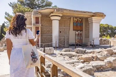 Palacio de Knossos y museo: Entradas electrónicas con audioguía