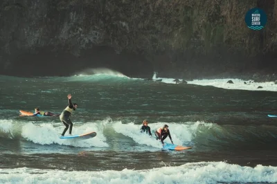 Feel the atlantic spray in madeira as you learn to surf with local instructors, gear included. small waves, warm-up, and laughter—surf lessons for all levels.