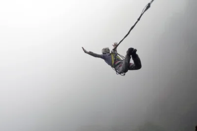 Feel the rush on bolivia’s highest via ferrata in chuspipata—rappelling, rope swings, ziplines, and a hanging bridge. includes private transport and all safety gear.