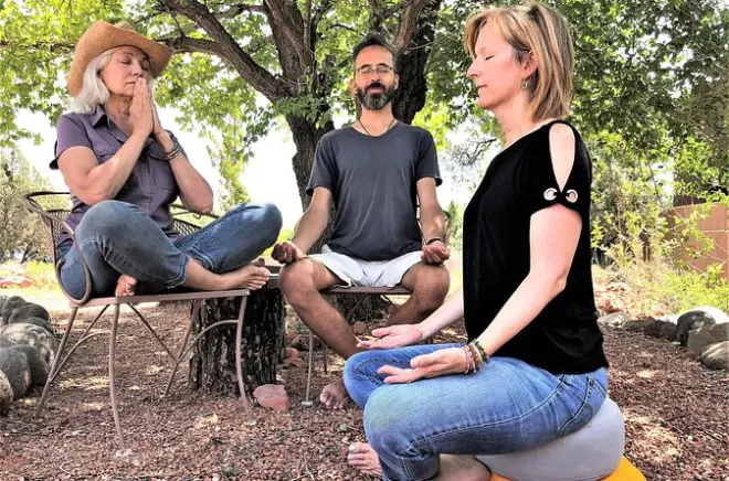 Chakra Balancing Meditation in Sedona's Red Rocks