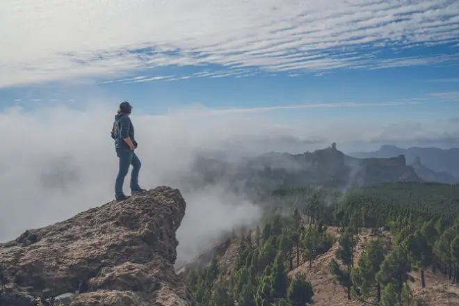 Gran Canaria : Roque Nublo, vues montagneuses, marché