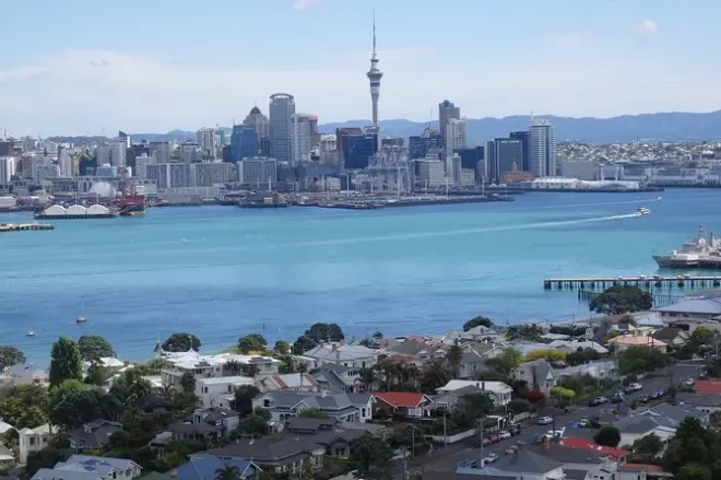 Tour panorâmico em Auckland saindo do navio: 2 vulcões e Devonport