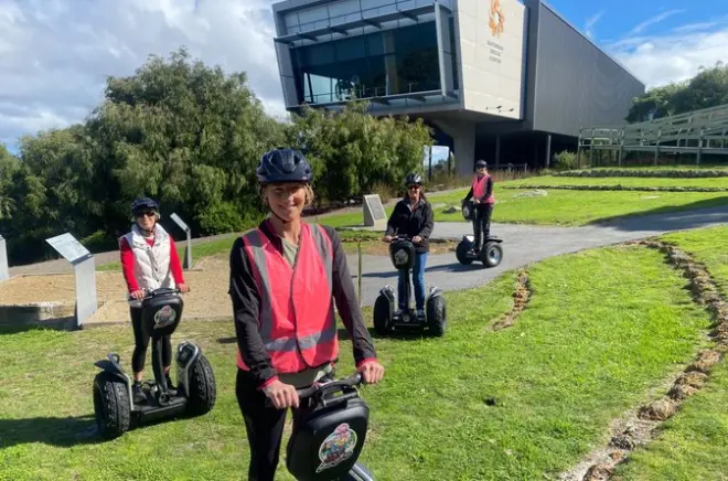 Segway em Albany: 2,5h do Heritage Park à praia Middleton