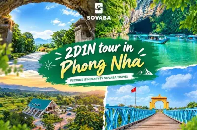 2-Tage-Tour Phong Nha: Paradise Cave, Zipline in der Dark Cave