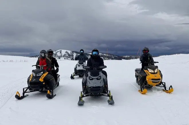Park City Snowmobile Trail Adventure: Private Guided Ride