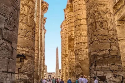 Experience luxor’s ancient wonders from hurghada. visit karnak temple, hatshepsut’s temple, and the colossi of memnon with an expert egyptologist guide.
