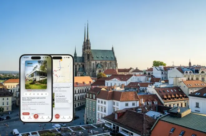 Tour podcast em Brno: Vilas funcionais e criptas subterrâneas