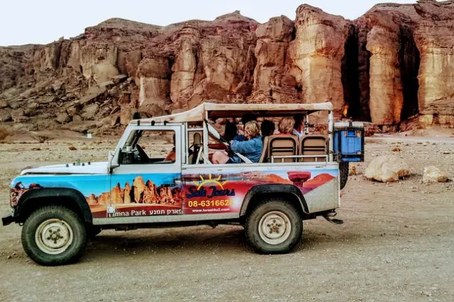 Timna Park Jeep-Tour ab Eilat: König Salomos Mine