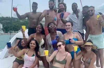 Snorkel en Montego Bay: Catamarán privado con barra libre