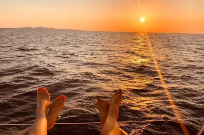 Mykonos privado: Baño en Rhenia y atardecer en Little Venice