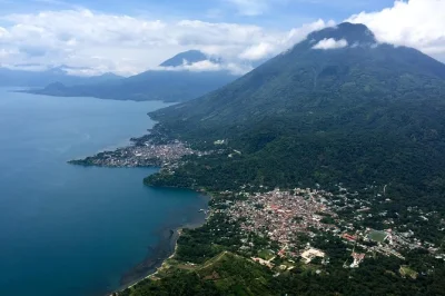 Feel the chill air on indian nose peak above lake atitlan, catch sunrise or midday views, and learn local stories with a guide. includes pickup from panajachel.
