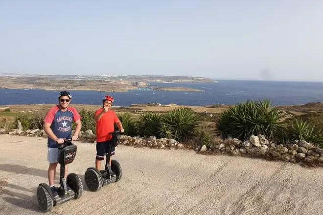 Tour Segway 2h à Gozo : Balade guidée près de Comino