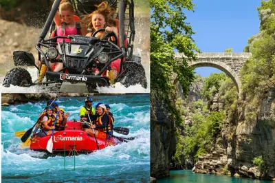 Rafting e safari in buggy da Side: Canyon di Köprülü