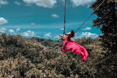 Explore ubud’s rice terraces, waterfalls, temples, and artisan villages on a private guided day trip. includes hotel pickup, jungle swing, and local insights.