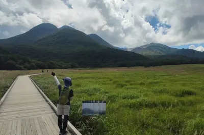 Passeggiata a Beppu e ponte sospeso con tempo libero a Yufuin