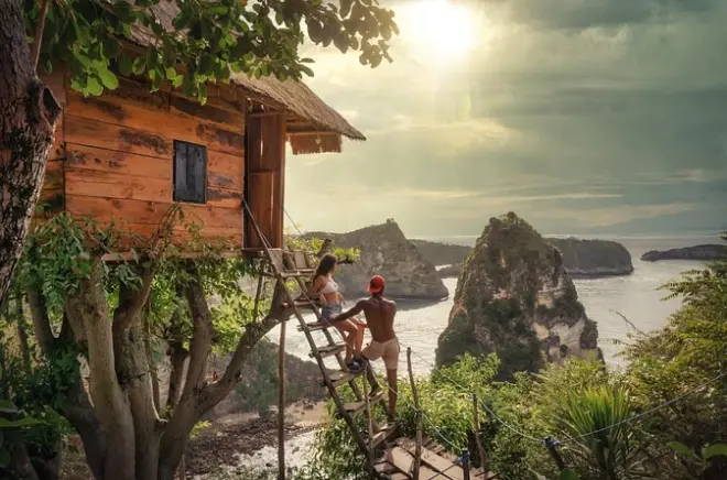Nusa Penida : Plages et maison dans les arbres en une journée