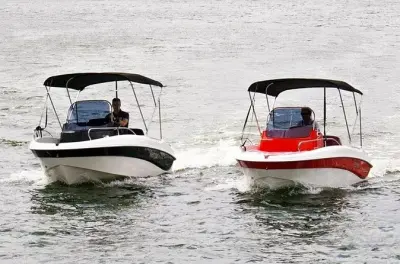 Lac de Côme : Croisière autonome en bateau pendant 2 heures