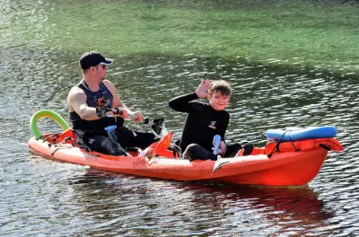 Kajakfahren in Crystal River: Tandem-Kajak für zwei mieten
