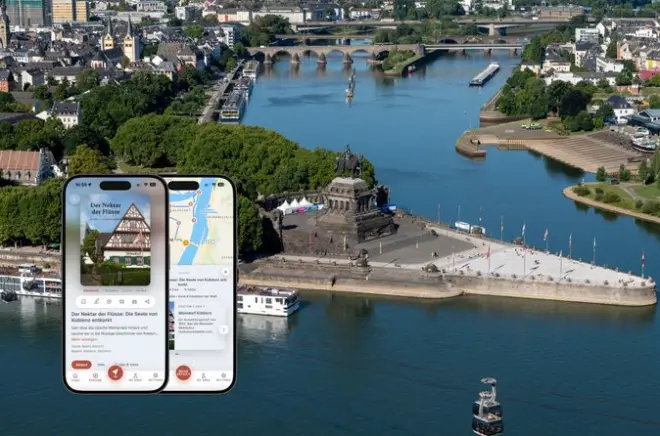 Tour de vinho em Koblenz com áudio: Conheça a história dos rios