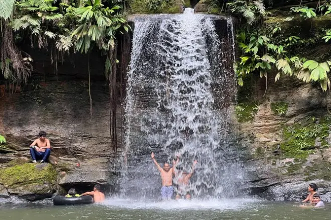Cascata Pishurayacu e sorgenti termali da Tarapoto