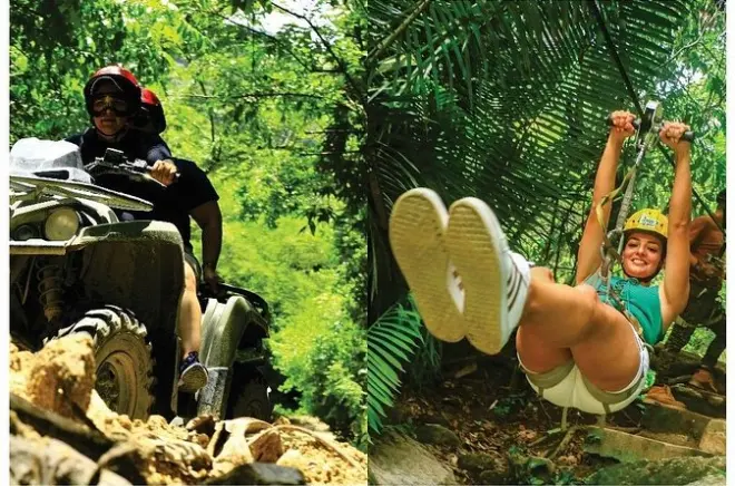 Puerto Vallarta ATV und 11 Seilrutschen durch die Sierra Madre