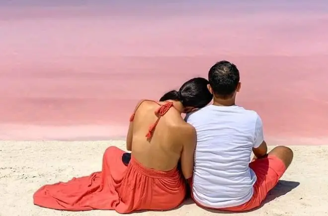 Las Coloradas & Rio Lagartos Tour: Bootsfahrt am rosa See
