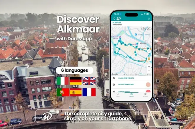 Alkmaar en autonomie sur téléphone : 12 arrêts à votre rythme
