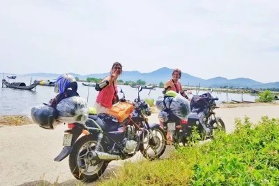Viaggia da hue a hoi an passando per il passo hai van, nuota alla cascata suoi mo, visita le montagne di marmo, la spiaggia di lang co e il ponte del drago. guida privata inclusa.