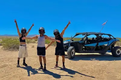 Quad à Palm Springs avec aventure hors-piste dans le désert Mojave