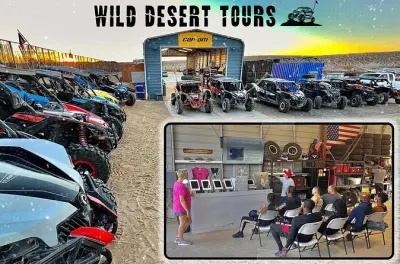 Quadriciclo em Palm Springs: Trilha de 45 km no deserto Mojave
