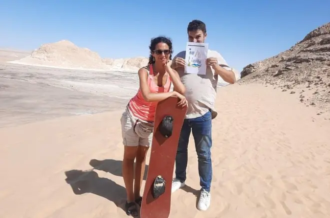 Excursão de um dia à oásis de Fayoum: Sandboard e vale de Rayan