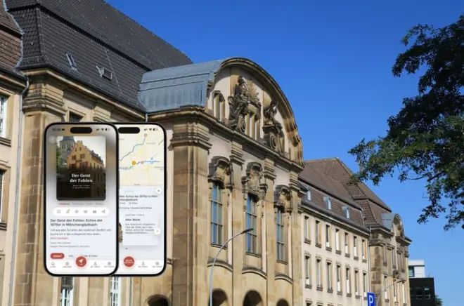 Self-guided podcast tour Mönchengladbach: 1970s football history