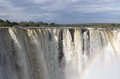 Victoria Falls and Zambezi National Park wildlife safari one day