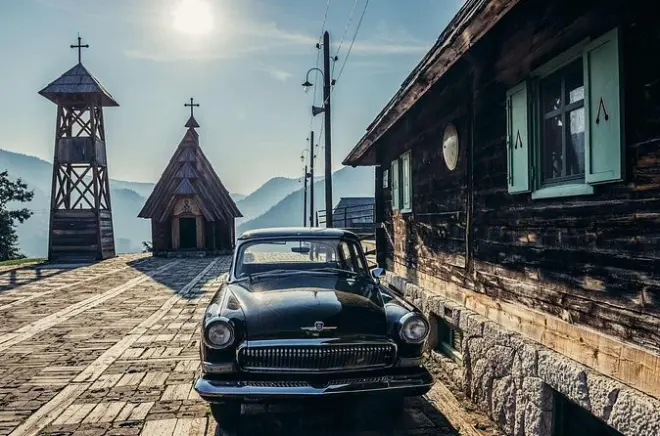 Šargan 8 Railway, Wooden Town & Drina River from Belgrade