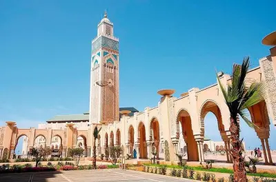 Visite de Casablanca avec accès coupe-file à la mosquée Hassan II