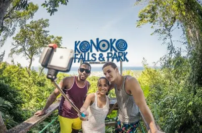 Blue Hole & Konoko Falls: Klippenspringen und Wasserfälle