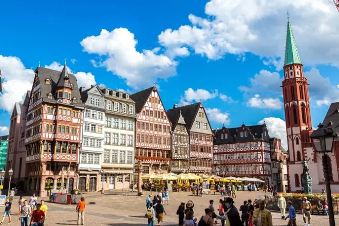 Vieille ville de Francfort à pied avec guide privé, 2 à 6 h