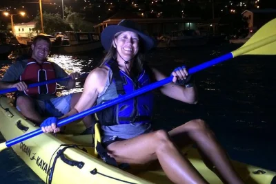 Feel the quiet magic of st thomas on a night kayak tour through the mangrove lagoon, guided by locals and including all equipment. small groups, real stories.