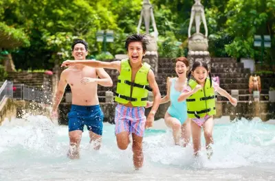 Snorkeling a Adventure Cove Waterpark, isola di Sentosa