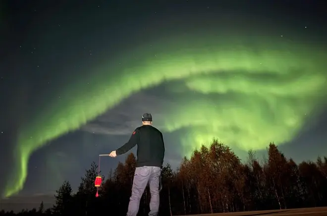 Caccia all’aurora boreale in piccolo gruppo da Rovaniemi