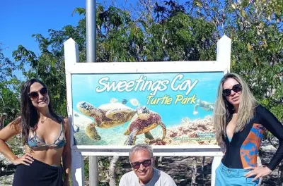 Grand Bahama Blue Holes schnorcheln mit Strömung und Schildkröten