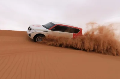 Feel the thrill of dubai’s red dunes with dune bashing, camel rides at sunset, sandboarding, a falcon show, and a bedouin-style bbq dinner. includes hotel pickup.
