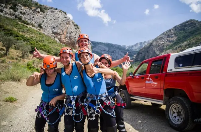Rikavac Canyon Canyoning: Learn to Rappel Yourself